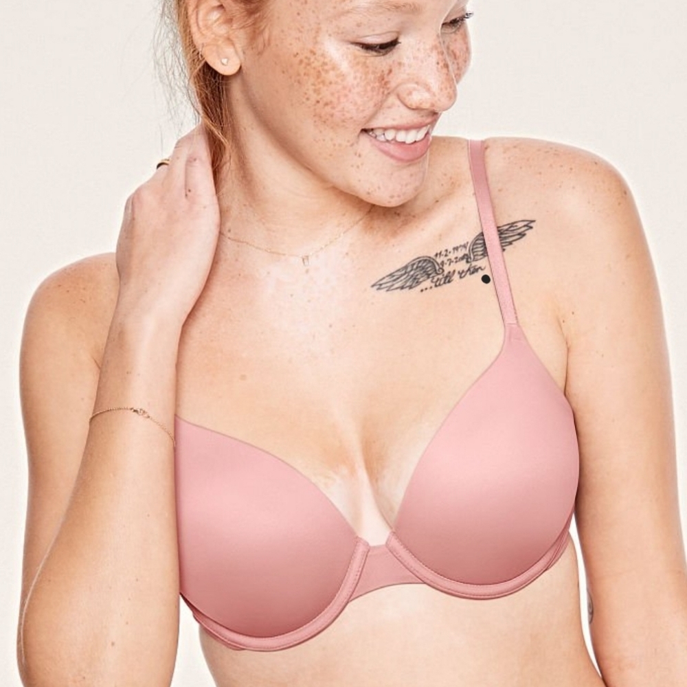 Pink Victoria secret bra